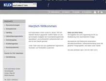 Tablet Screenshot of kuk-automation.de
